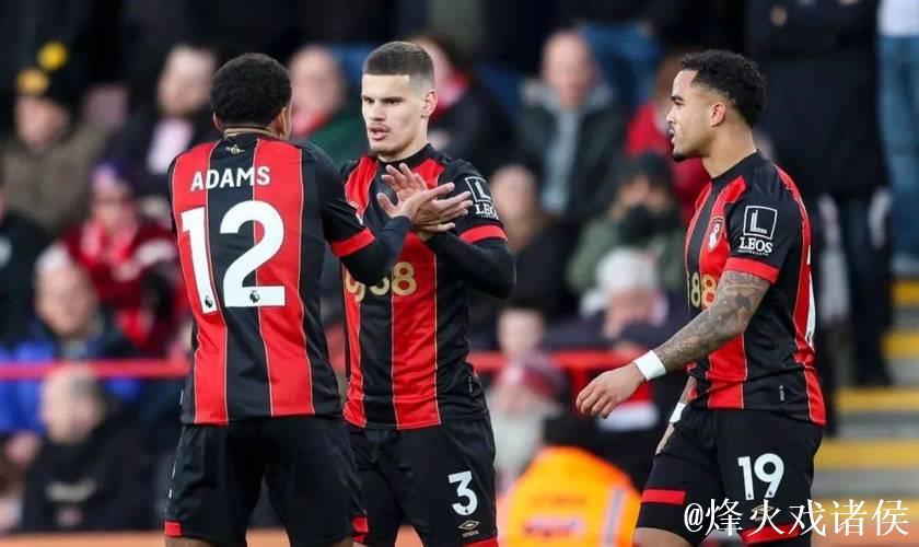 曼联近4场英超对伯恩茅斯2平2负,近两个赛季主场均0-3失利 曼联近4场英超对伯恩茅斯2平2负,近两个赛季主场均0-3失利